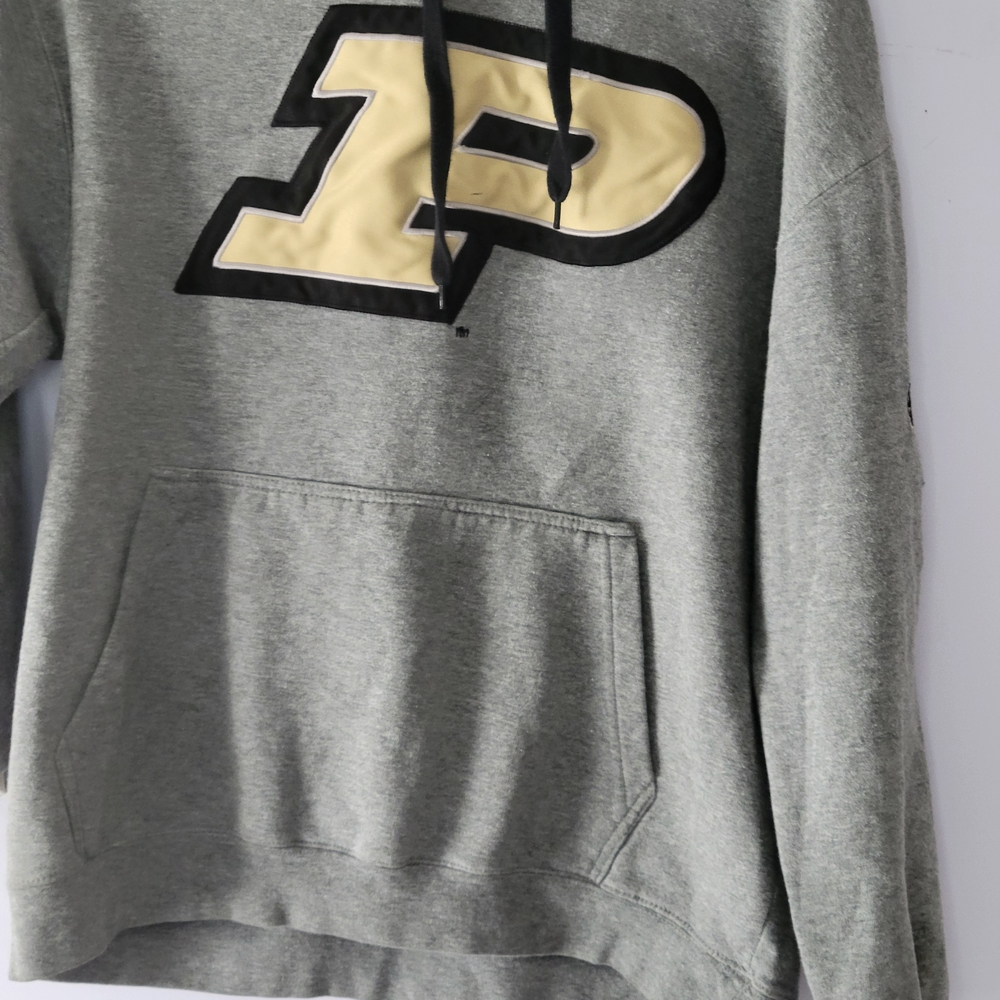 Gray Purdue Men's Sweater